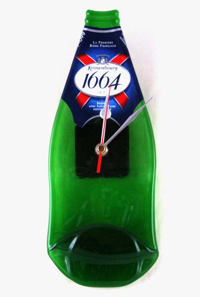 Kronenberg 1664 bottle clock Kronenberg 1664 bottle clock